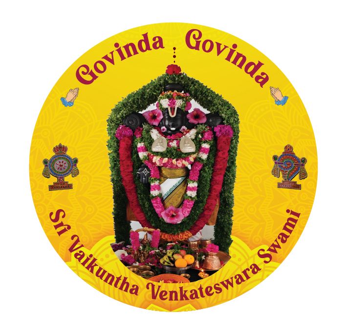 Venkateswara Sticker